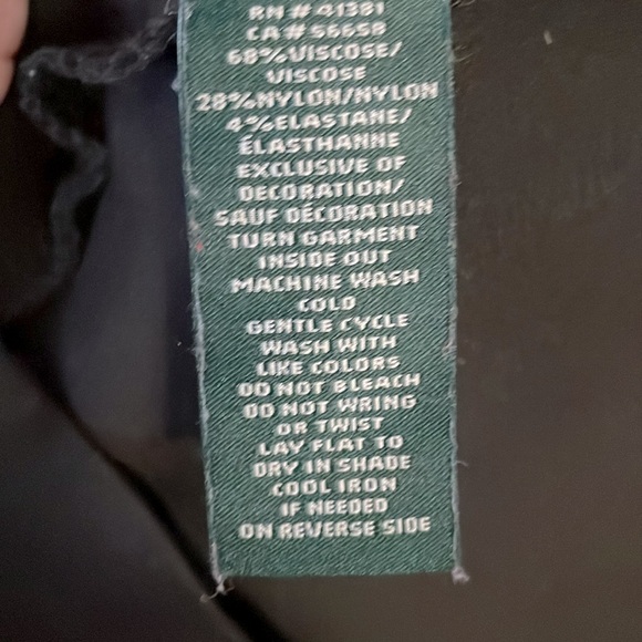 Ralph Lauren Midi Black Dress - Picture 4 of 4